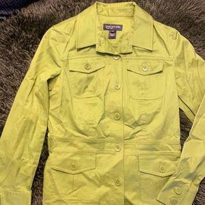 Jones New York Signature Green Jacket